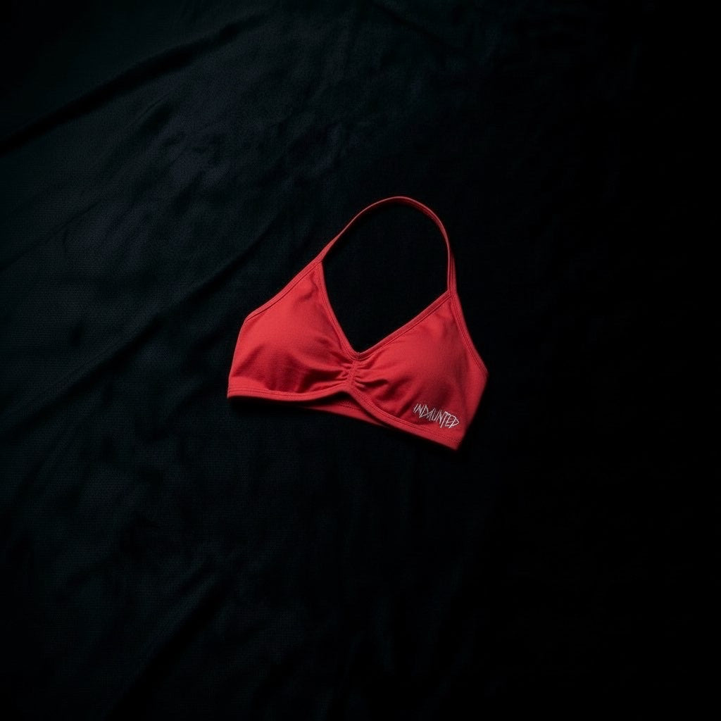 For Her Prevail Bra - Scarlet Red