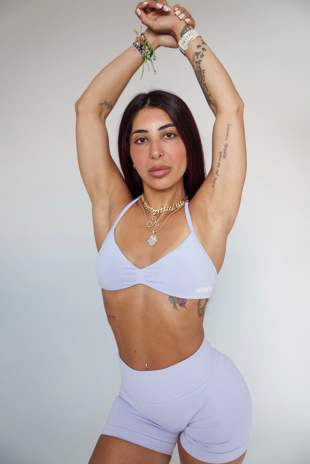 Lavender Sports Bra