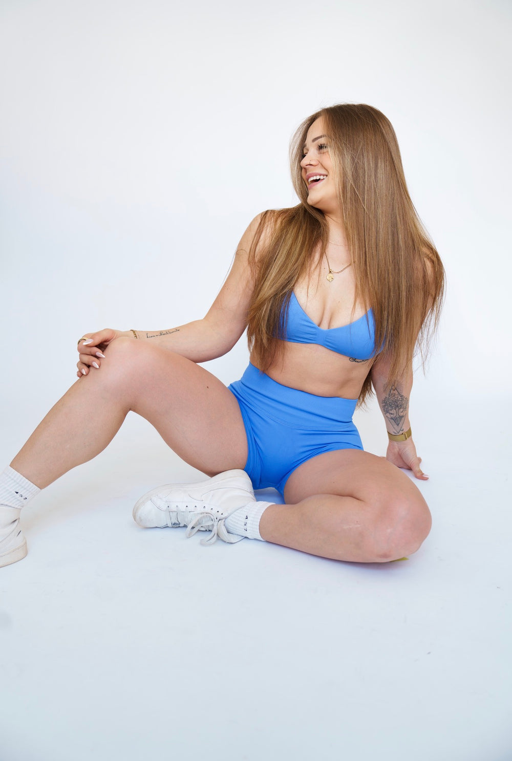 Electric Blue Sports Shorts