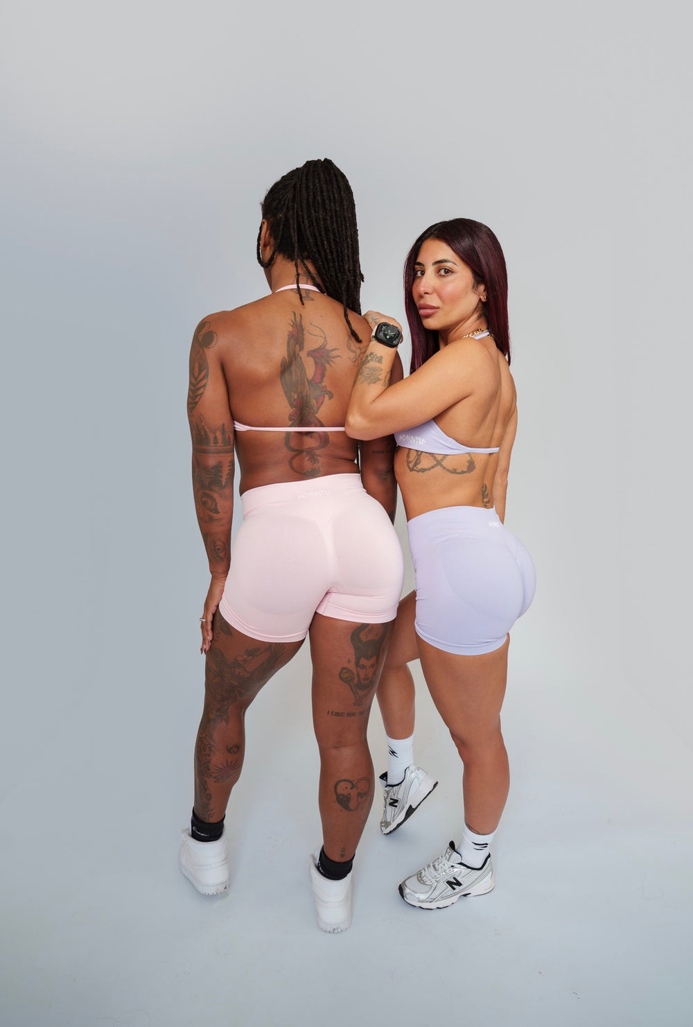 Light Pink Sports Shorts